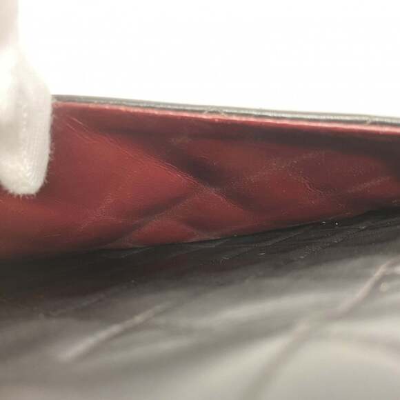 Chanel Shoulder Bag, Large Matelasse, Double Chain, Lambskin, Black, Women's - Picture 8 of 16